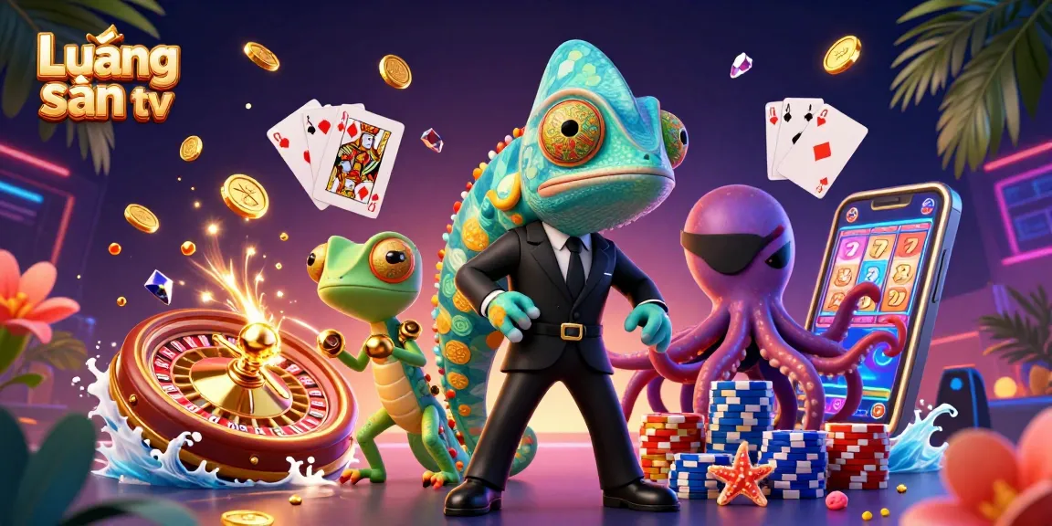 Lương sơn tv showcases thrilling gambling action with vibrant characters and dynamic casino elements.