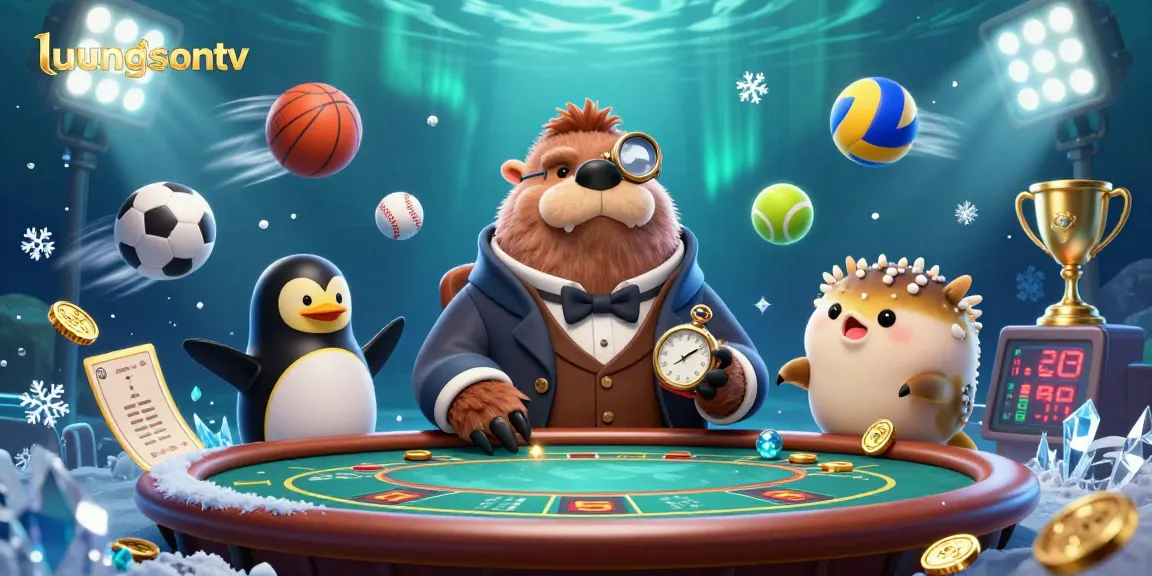 Experience thrilling gameplay at luongsontv with a lively underwater poker scene featuring unique characters.