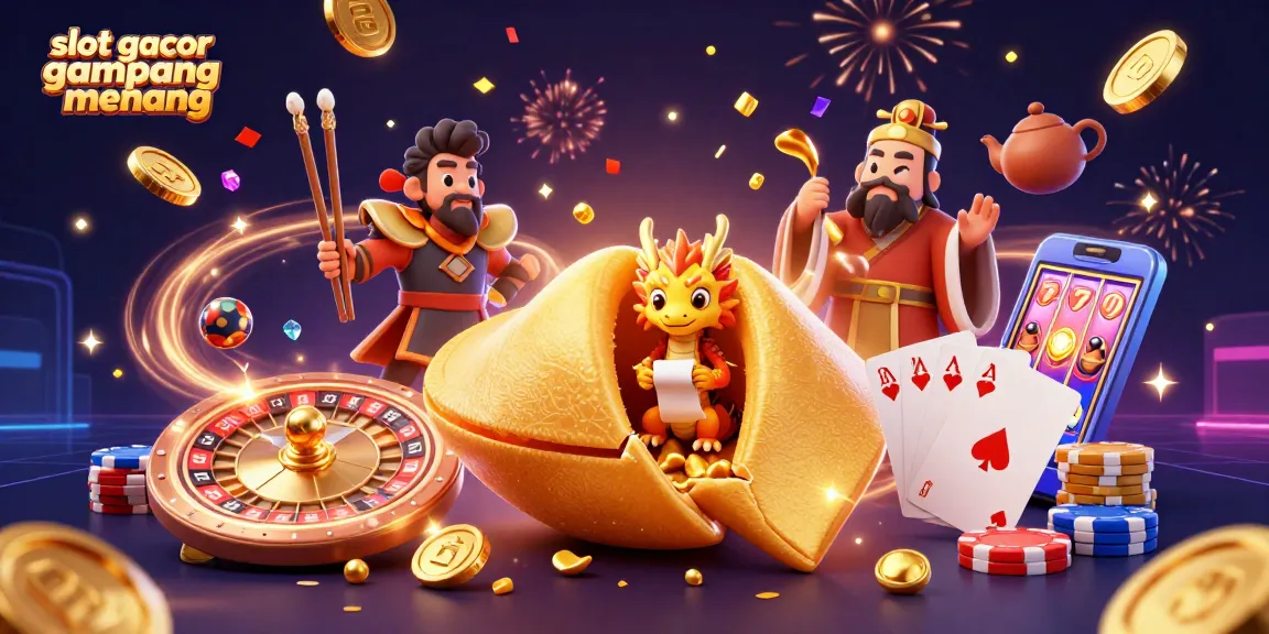 Win big with slot gacor gampang menang in a vibrant 3D casino extravaganza.