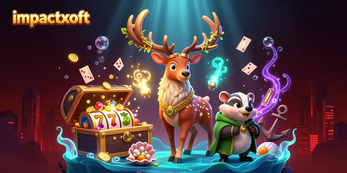 Engage with impactxoft in an exhilarating casino adventure featuring a Celtic stag and riches.