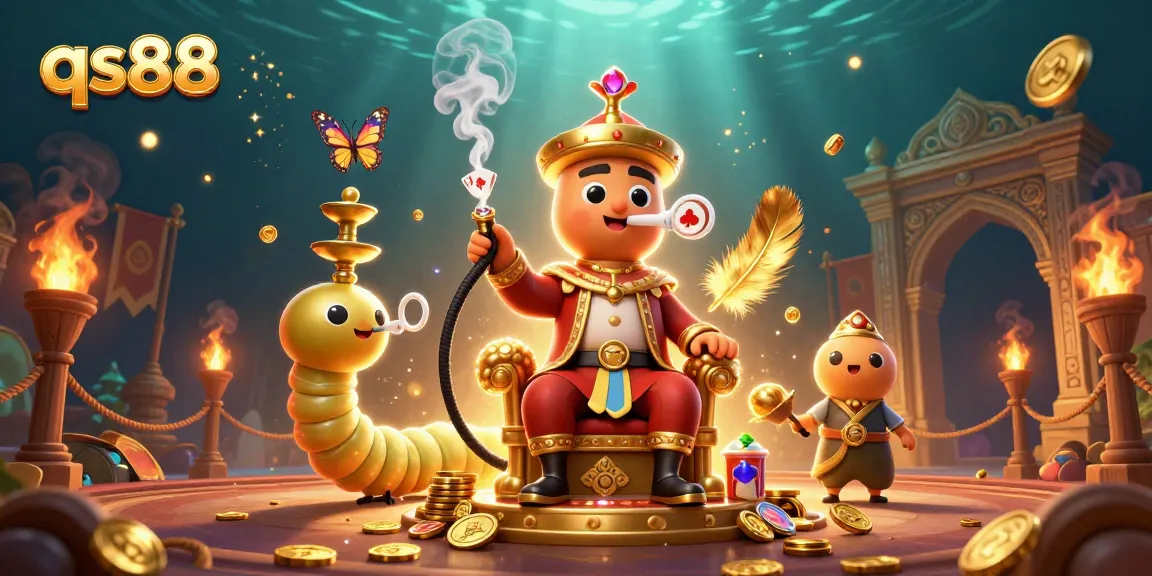 Experience engaging gameplay at qs88 with the dynamic 3D casino scene showcasing exciting gambling elements.